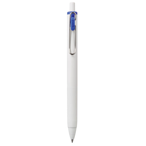 uniball™ one Retractable Gel Pens, Medium Point (0.7mm), Blue Ink, 12 Count