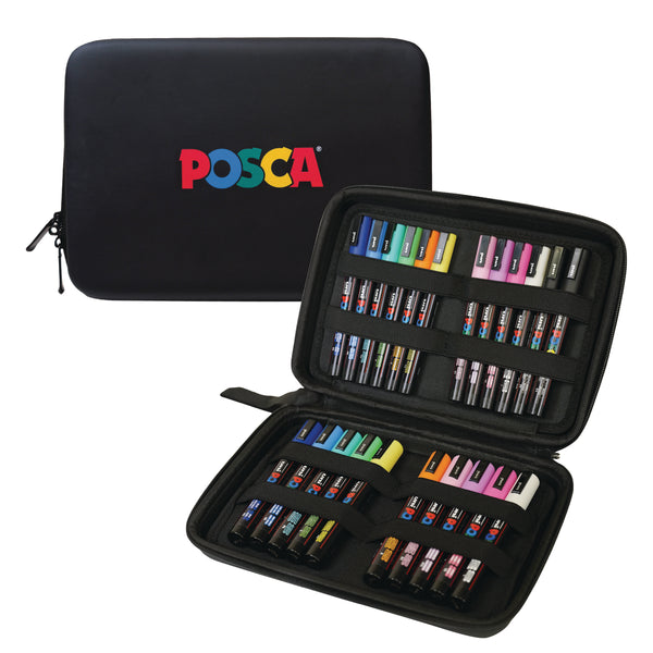 POSCA® 22 Count Paint Marker Kit, Featuring 3M & 5M Tip Sizes, 70692, product image