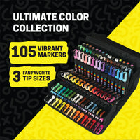 POSCA® 105 Count Paint Marker Ultimate Color Collection, Featuring 3M & 5M Markers, 70788, ultimate collection