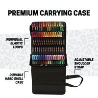 POSCA® 105 Count Paint Marker Ultimate Color Collection, Featuring 3M & 5M Markers, 70788, premium carrying case