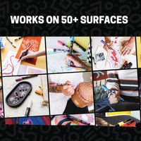 POSCA® 16 Count Paint Marker Kit, Featuring 3M Fine Tips, works on 50 surfaces, 71784