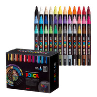 uni® POSCA® PC-5M Water-Based Paint Markers with Display Caddy, 36 Count, 353185000