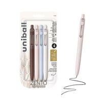 uniball™ Zento, 0.7mm Liquid Gel Ink Retractable Pens, Fashion Barrel Colors