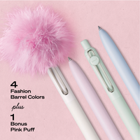 uniball™ Zento Liquid Gel Ink Retractable Pens, The Elle Pen Set