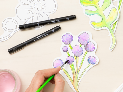 Fine Line Drawing Pens