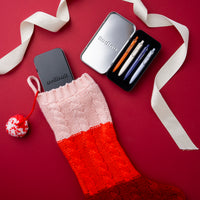 uniball™ One P Exclusive 4 Count Tin with Mandarin Orange, Yogurt, Grape, and Soda Barrel Colors