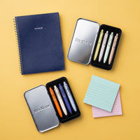 uniball™ One P Exclusive 4 Count Tin with Banana, Peach, Mint and Coffee Barrel Colors