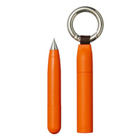 uniball™ &knot, Ballpoint Pen, Orange,  Pen Tip with Carabiner Top, 353078000