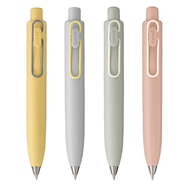 uniball One P, Gel Pen, 0.5mm, Black, 4 Count, Mariage Colors