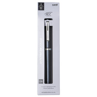 uniball™ JETSTREAM PRIME, 0.5mm Ballpoint Pen, Matte Metal Barrel, in product packaging, 352245001