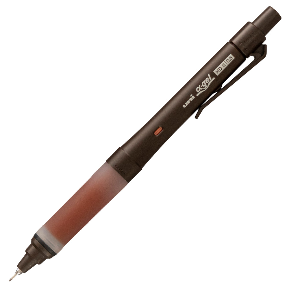 uniball Alpha Gel Switch, Mechanical Pencil, Hard Grip, Gummy Edition, Cola Brown, 347518000