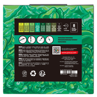 uni® POSCA® PC-5M, Green Shade Water-Based Paint Markers (8 Pack)