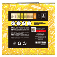 uni® POSCA® PC-5M, Yellow Shade Water-Based Paint Markers (8 Pack)