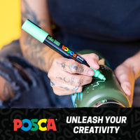 uni® POSCA® PC-5M, Cooltone Water-Based Paint Markers (8 Pack)