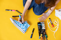 uni® POSCA® PC-5M Water-Based Paint Markers with Display Caddy