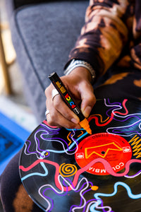uni® POSCA® PC-5M Water-Based Paint Markers with Display Caddy