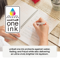 uniball™ ONE, Gel Pen, Black Barrel