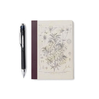 Hobonichi Plain Notebook (A6), Yamazakura, with Jetstream RT, Black 0.7 mm, Ballpoint Pen