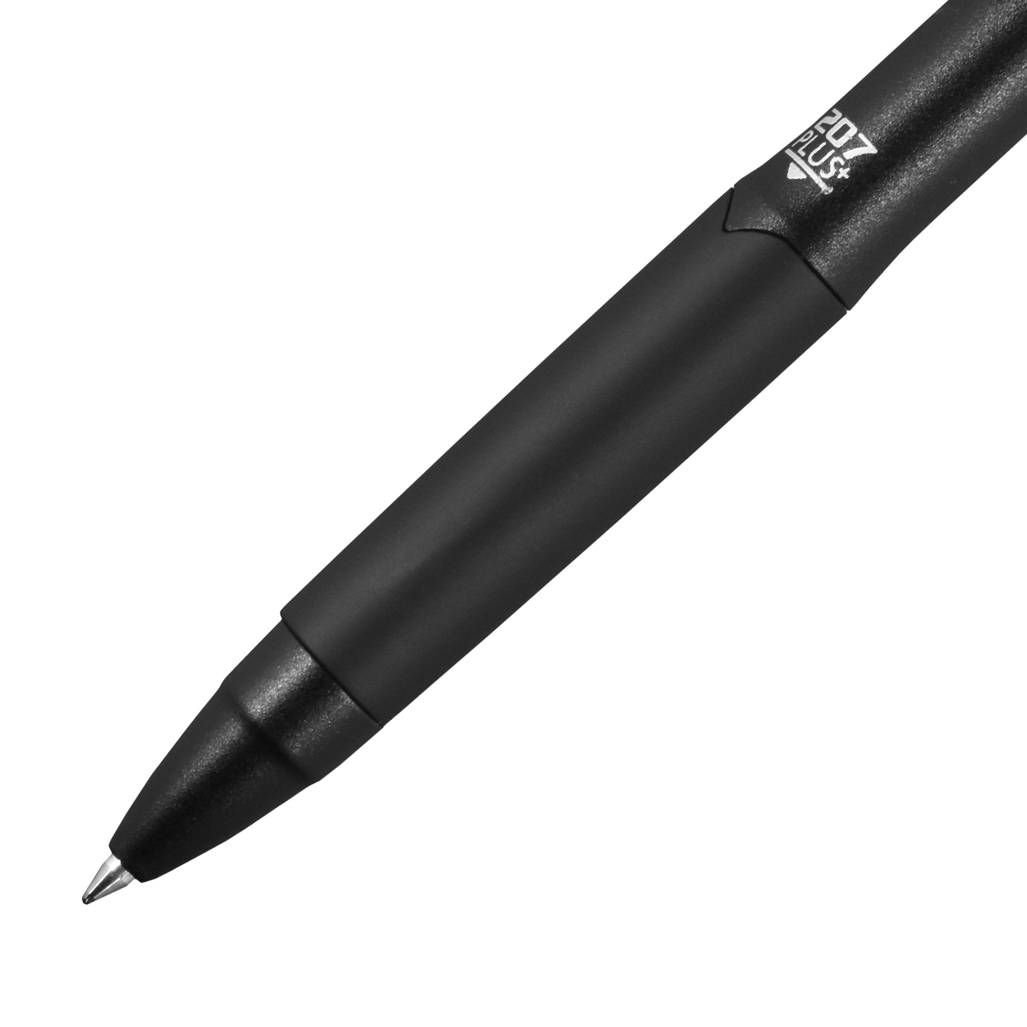 uniball™ 207 Plus+ Retractable Gel Pens, Medium Point (0.7mm), Black, 4 Pack