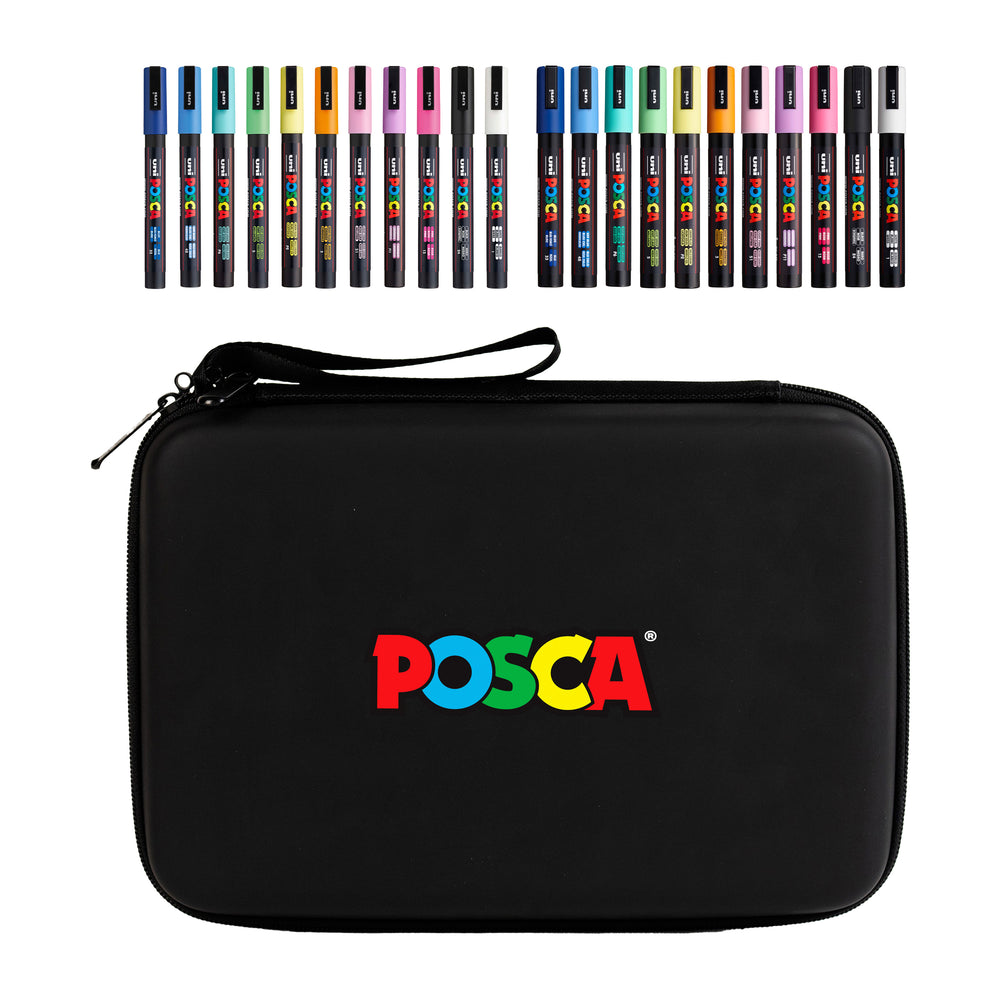 uni POSCA® PC-5M PC-3M Exclusive Special Edition Set (22 Pack)