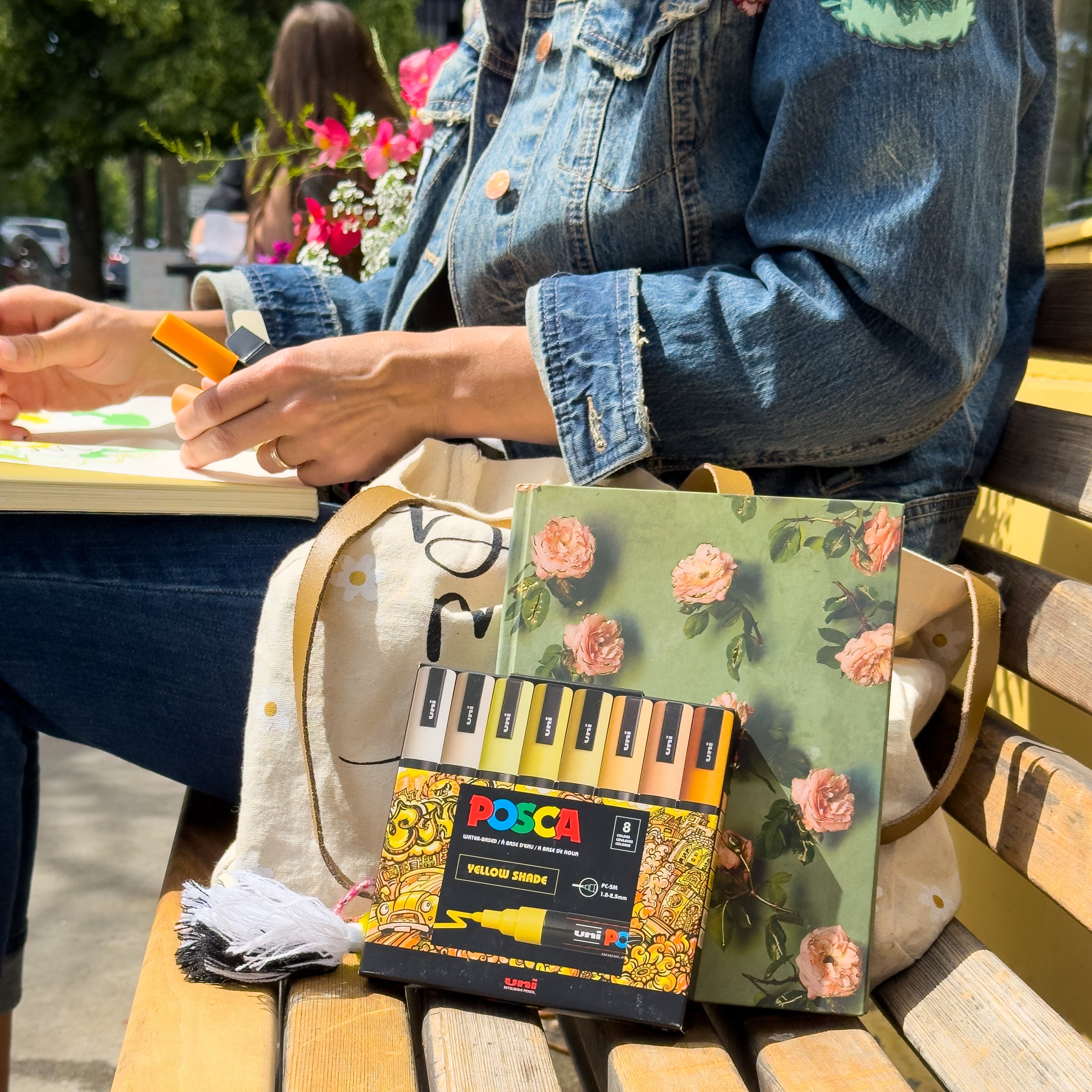 uni® POSCA® PC-5M, Yellow Shade Water-Based Paint Markers (8 Pack)