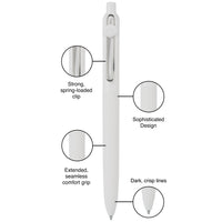 uniball™ Zento Liquid Gel Ink Retractable Pens, Medium Point (0.7mm)