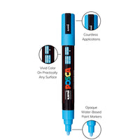 uni® POSCA® PC-5M Water-Based Paint Markers (8 Pack)