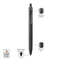 uniball™ ONE, Gel Pen, Black Barrel