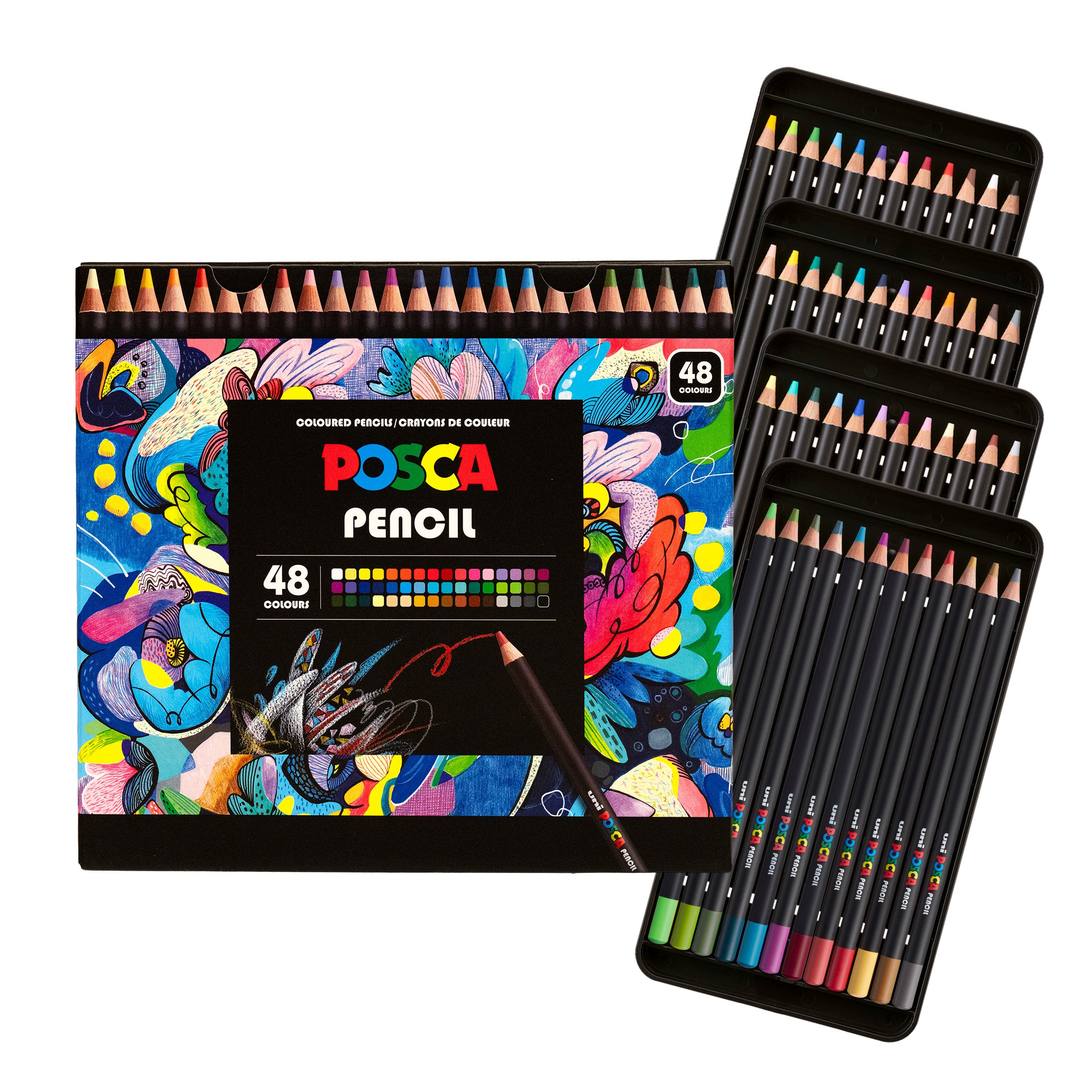 Posca Colored Pencils | KPE20036C | uni-ball