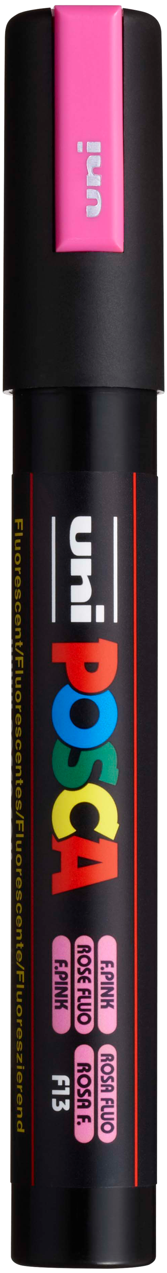 uni® POSCA® PC-5M, Neon Water-Based Paint Markers (4 Pack)