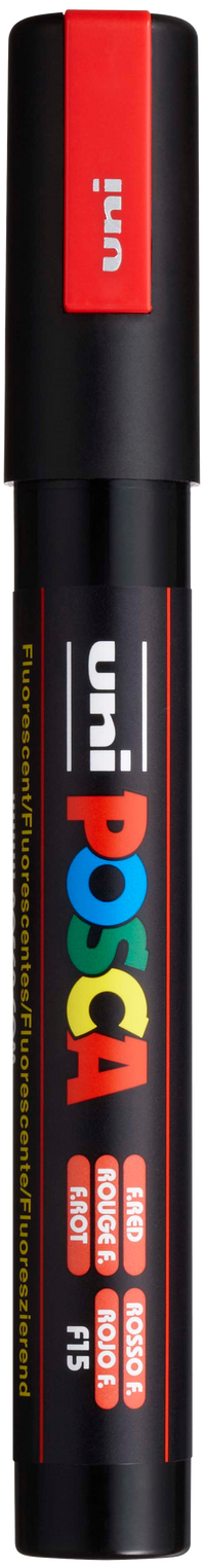 uni® POSCA® PC-5M, Neon Water-Based Paint Markers (4 Pack)