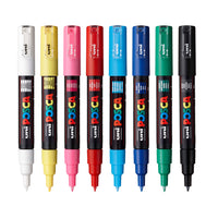 uni® POSCA® PC-1M Water-Based Paint Markers (8 Pack)
