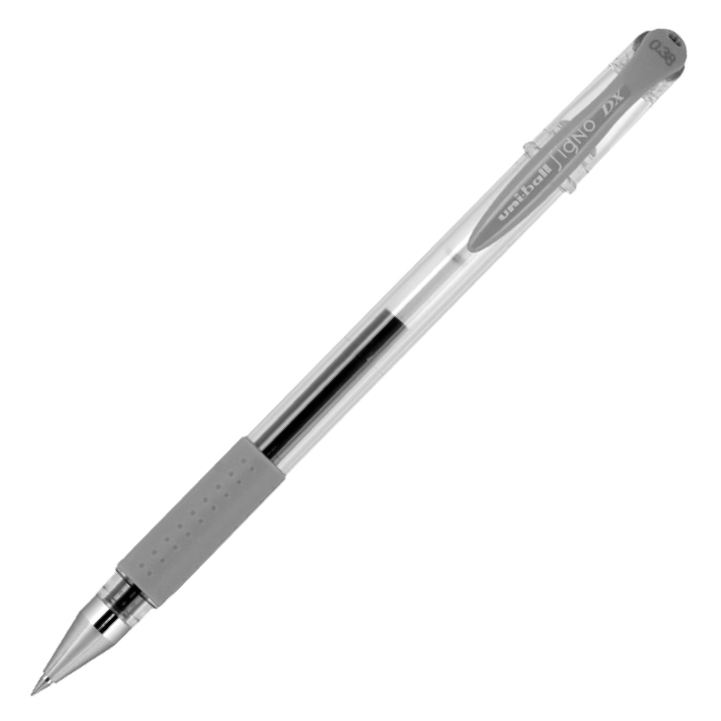 Stylo Gel Signo UM-151 - 0,38 Mm - Encre Pigmentée Sans Bavure - Noir, Bleu, Bleu-noir