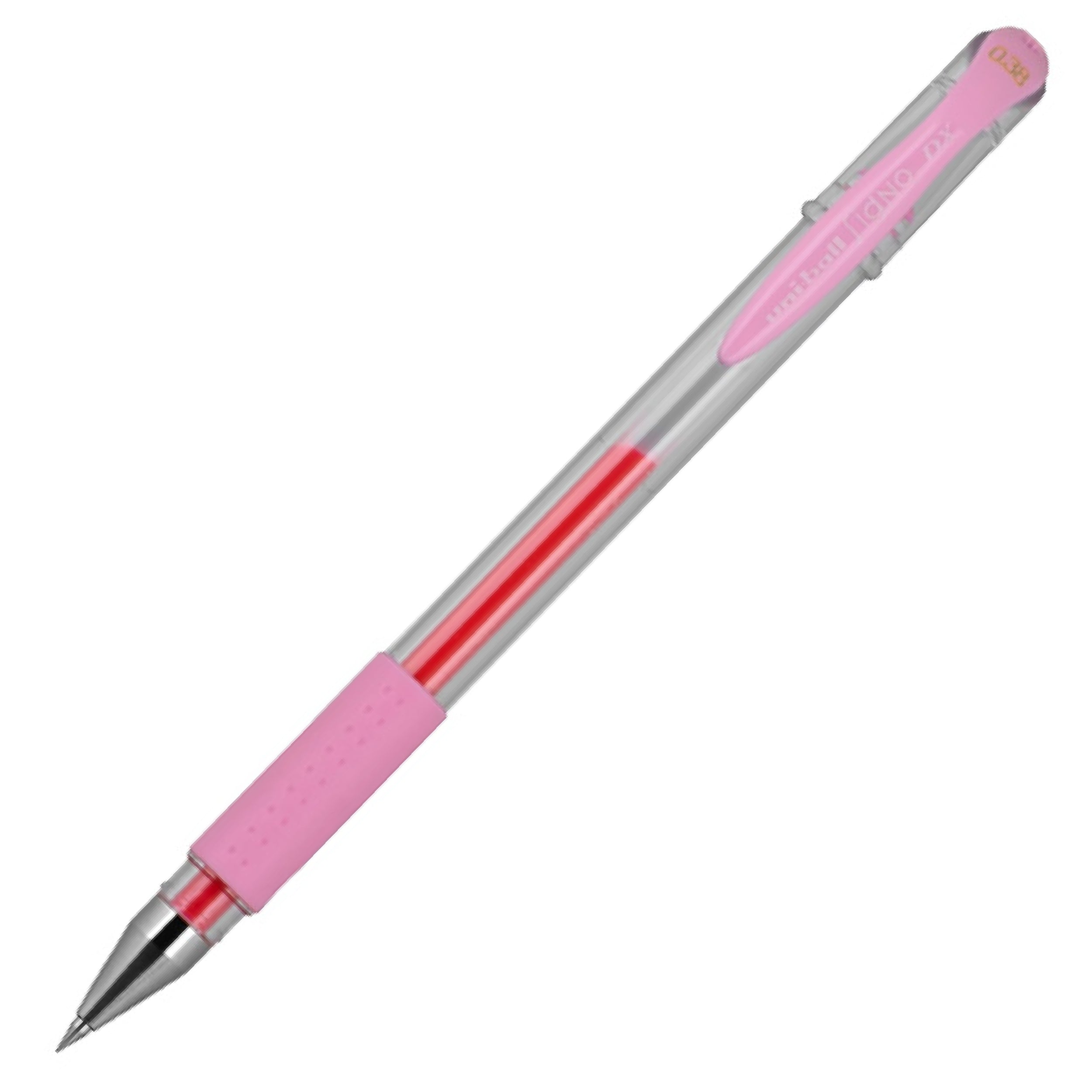 Uni-ball ZENTO Gel Pen - Signature Model - 0.38 mm - Silver