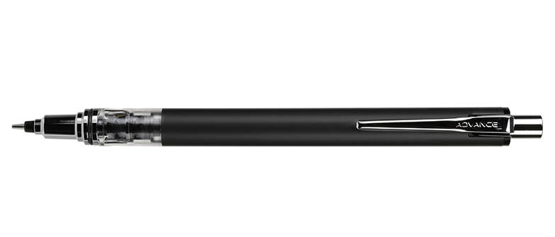 Kuru Toga Advance Auto Lead Rotating Mechanical Pencil with Lead, 0.5mm