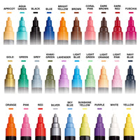 uni® POSCA® PC-5M, Water-Based Paint Markers (29 Pack)