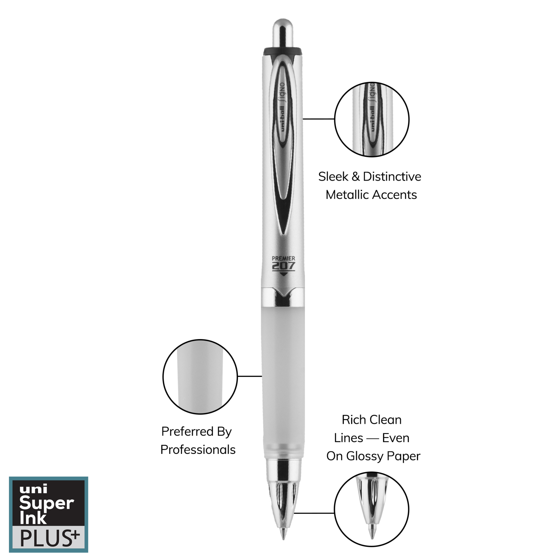 uniball™ 207 Premier, Gel Pen