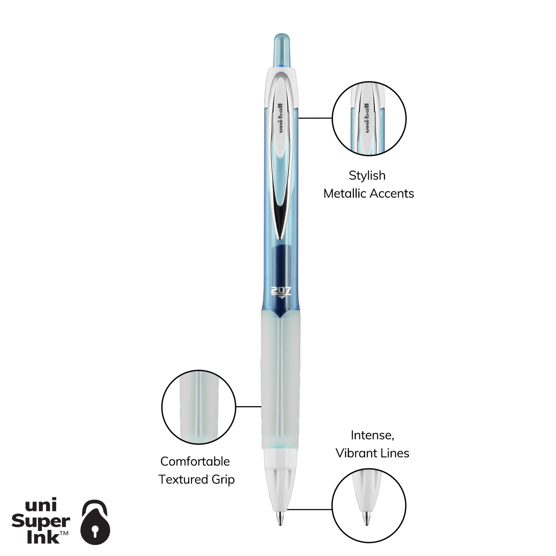 uniball™ 207 Fashion, Gel Pen