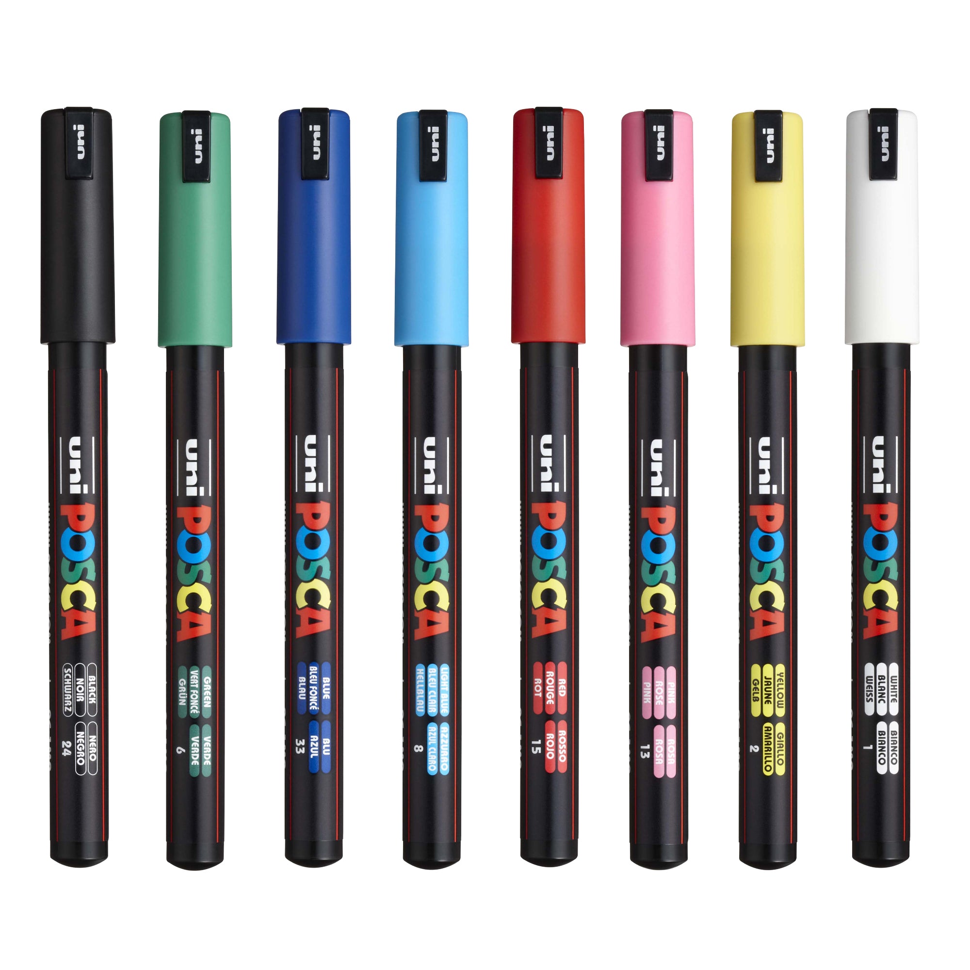uni® POSCA® PC-1MR Water-Based Paint Markers (8 Pack)