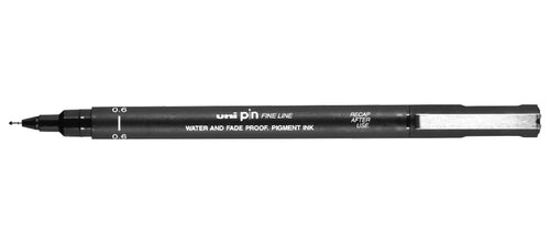 uni® Pin, Fine Line Drawing Pen (0.6mm)